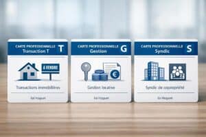 Carte professionnelle immobilier