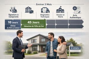 Délai entre compromis et acte de vente