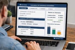 Outils digitaux immobilier pour calculer la commission agent immobilier